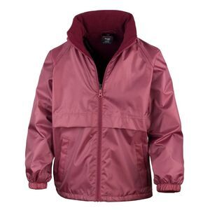Result Core Childrens/Kids Microfleece Lined Jacket / Burgundy
